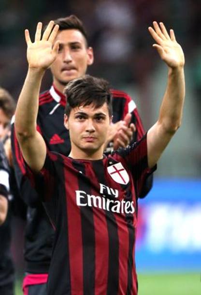 Alessandro Mastalli, 19 anni, lanciato da Filippo Inzaghi - che lo aveva avuto già negli Allievi e in Primavera - nel finale di Milan-Torino 3-0, il 24 maggio 2015, penultima giornata. Centtrocampista centrale, è subentrato a Poli. Forte